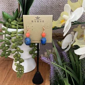 GENUINE stone earrings set from BARSE
